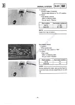 Preview for 231 page of Yamaha CE50T Service Manual