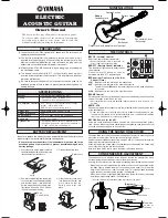 Yamaha CGX171CCA Owner'S Manual preview
