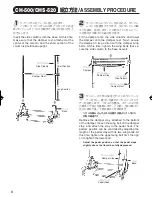 Предварительный просмотр 5 страницы Yamaha CH-500 Owner'S Manual