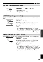 Предварительный просмотр 67 страницы Yamaha CinemaDSP digital RX-Z1 Owner'S Manual