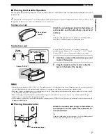 Preview for 9 page of Yamaha CinemaStation AVC-S30 Owner'S Manual