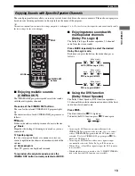 Preview for 15 page of Yamaha CinemaStation AVC-S30 Owner'S Manual