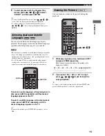 Preview for 43 page of Yamaha CinemaStation AVC-S30 Owner'S Manual