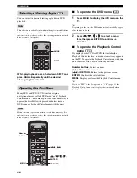 Preview for 44 page of Yamaha CinemaStation AVC-S30 Owner'S Manual