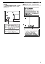 Preview for 3 page of Yamaha CinemaStation DVD-S30 Owner'S Manual