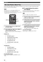 Preview for 16 page of Yamaha CinemaStation DVD-S30 Owner'S Manual