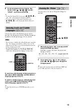 Preview for 19 page of Yamaha CinemaStation DVD-S30 Owner'S Manual