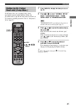 Preview for 25 page of Yamaha CinemaStation DVD-S30 Owner'S Manual