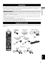 Предварительный просмотр 6 страницы Yamaha CinemaStation DVR-S150 Owner'S Manual