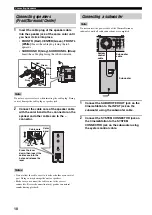 Предварительный просмотр 13 страницы Yamaha CinemaStation DVR-S150 Owner'S Manual