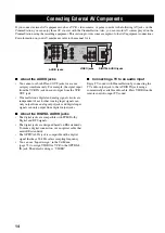 Предварительный просмотр 17 страницы Yamaha CinemaStation DVR-S150 Owner'S Manual