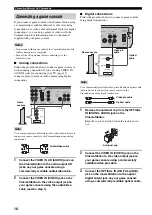 Предварительный просмотр 19 страницы Yamaha CinemaStation DVR-S150 Owner'S Manual