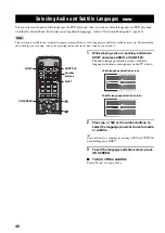 Предварительный просмотр 43 страницы Yamaha CinemaStation DVR-S150 Owner'S Manual