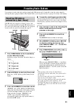 Предварительный просмотр 54 страницы Yamaha CinemaStation DVR-S150 Owner'S Manual