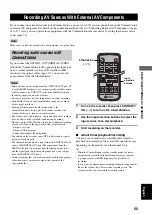 Предварительный просмотр 58 страницы Yamaha CinemaStation DVR-S150 Owner'S Manual