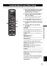 Предварительный просмотр 70 страницы Yamaha CinemaStation DVR-S150 Owner'S Manual