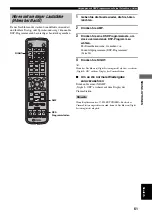 Предварительный просмотр 252 страницы Yamaha CinemaStation DVR-S150 Owner'S Manual