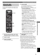 Предварительный просмотр 262 страницы Yamaha CinemaStation DVR-S150 Owner'S Manual