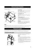 Предварительный просмотр 7 страницы Yamaha CinemaStation NX-P150 Owner'S Manual