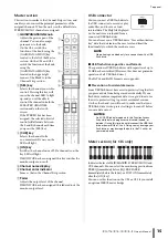 Preview for 15 page of Yamaha CL3 Owner'S Manual