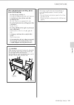 Предварительный просмотр 121 страницы Yamaha CLAVINOVA C L P - 3 8 Owner'S Manual