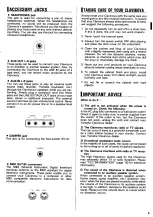 Preview for 7 page of Yamaha Clavinova CLP-100 Owner'S Manual