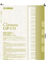 Предварительный просмотр 1 страницы Yamaha Clavinova CLP-115 Owner'S Manual