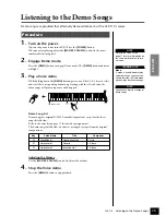 Предварительный просмотр 15 страницы Yamaha Clavinova CLP-115 Owner'S Manual