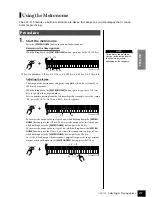 Предварительный просмотр 21 страницы Yamaha Clavinova CLP-115 Owner'S Manual