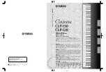 Предварительный просмотр 1 страницы Yamaha Clavinova CLP-120 Owner'S Manual