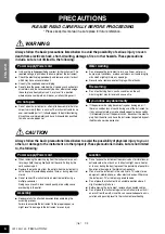 Предварительный просмотр 6 страницы Yamaha Clavinova CLP-120 Owner'S Manual