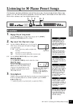 Предварительный просмотр 17 страницы Yamaha Clavinova CLP-120 Owner'S Manual