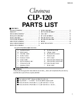 Предварительный просмотр 44 страницы Yamaha Clavinova CLP-120 Service Manual