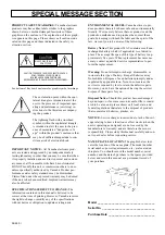 Предварительный просмотр 2 страницы Yamaha Clavinova CLP-121S (French) Manuel D'Instructions