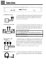 Предварительный просмотр 6 страницы Yamaha Clavinova CLP-123 Owner'S Manual