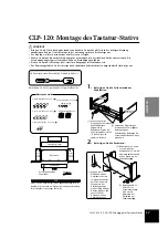 Preview for 57 page of Yamaha Clavinova CLP-130 Bedienungsanleitung