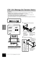 Preview for 60 page of Yamaha Clavinova CLP-130 Bedienungsanleitung