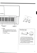 Предварительный просмотр 7 страницы Yamaha Clavinova CLP-133 Owner'S Manual