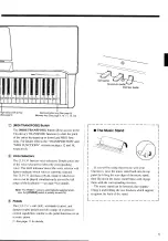 Предварительный просмотр 7 страницы Yamaha Clavinova CLP-134 Owner'S Manual