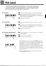 Предварительный просмотр 15 страницы Yamaha Clavinova CLP-134 Owner'S Manual