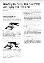 Предварительный просмотр 12 страницы Yamaha Clavinova CLP-150 Owner'S Manual