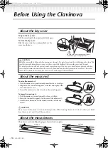 Предварительный просмотр 16 страницы Yamaha Clavinova CLP-150 Owner'S Manual