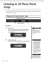 Предварительный просмотр 24 страницы Yamaha Clavinova CLP-150 Owner'S Manual