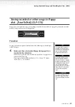 Предварительный просмотр 49 страницы Yamaha Clavinova CLP-150 Owner'S Manual