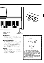 Предварительный просмотр 8 страницы Yamaha Clavinova CLP-153SG Owner'S Manual