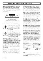 Предварительный просмотр 2 страницы Yamaha Clavinova CLP-154S Owner'S Manual