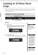 Предварительный просмотр 26 страницы Yamaha Clavinova CLP-175 Owner'S Manual