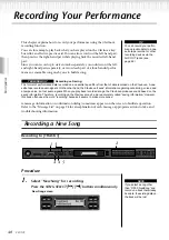 Предварительный просмотр 40 страницы Yamaha Clavinova CLP-175 Owner'S Manual