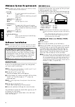 Предварительный просмотр 6 страницы Yamaha Clavinova CLP-175 Software Installation Manual