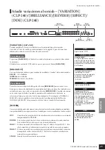 Preview for 21 page of Yamaha Clavinova CLP-240 (Spanish) Manual De Instrucciones